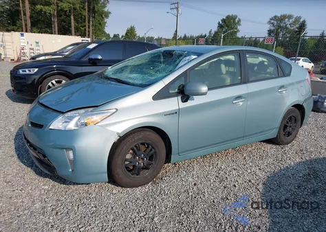 2015 Toyota Prius from USA, damaged, VIN JTDKN3DU7F1956314